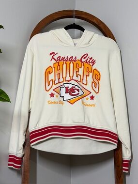 Champion SMALL KC Kansas City Chiefs Hoodie Sweatshirt